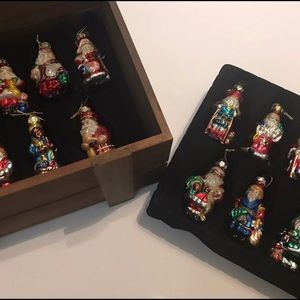 Thomas Pacconi Classics 2002 Santas Around The World Ornaments 17 piece  w/ COA